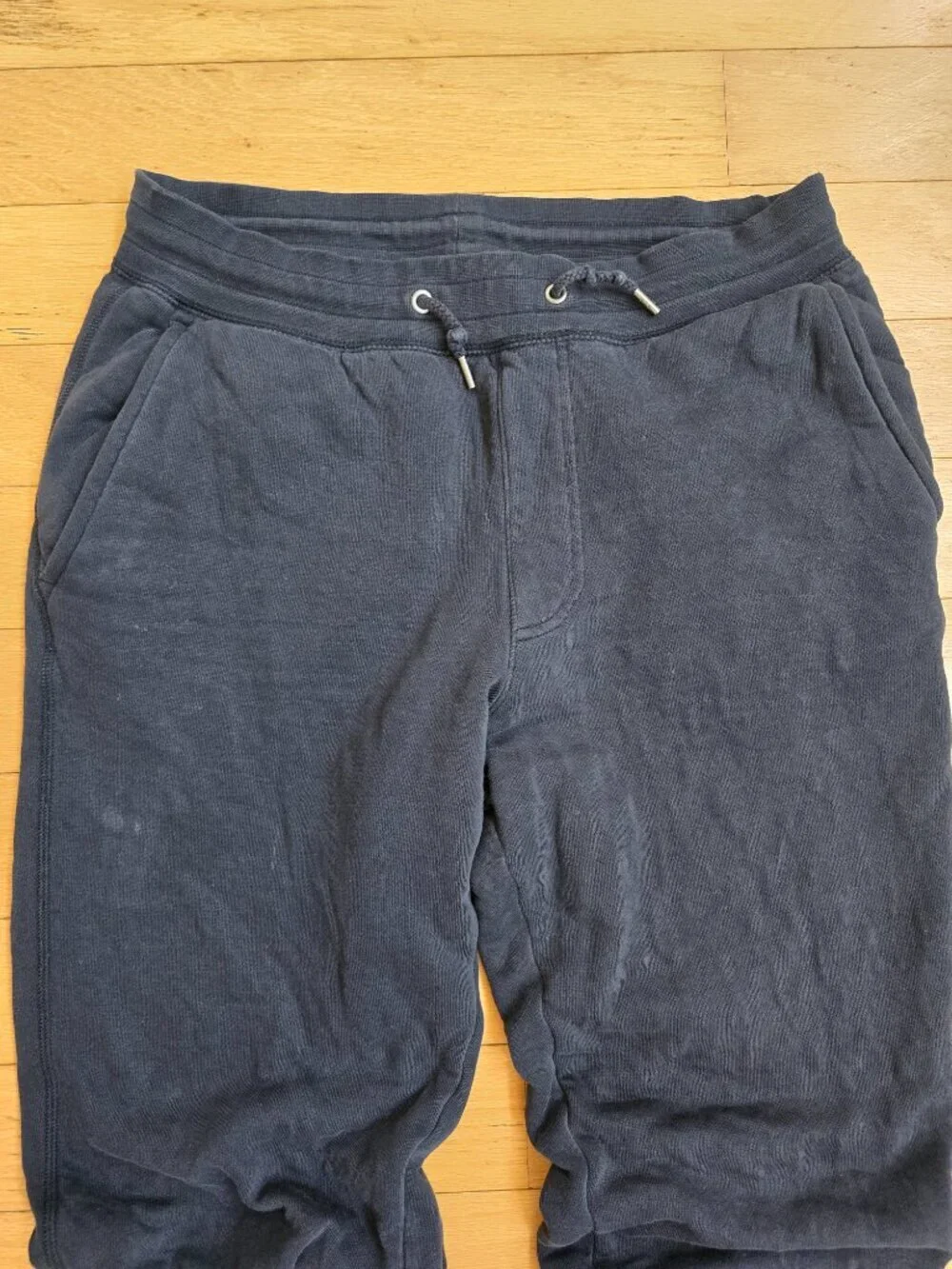 Uniqlo | sporty navy blue fleece lined jogger sweatpants | MENS S